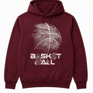 Distressed Basketball Hoodie
