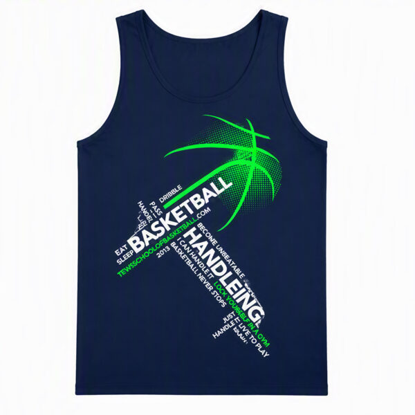 Basketball Handling Typography Tank Top