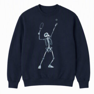 Skeleton Racket Player Sweatshirt