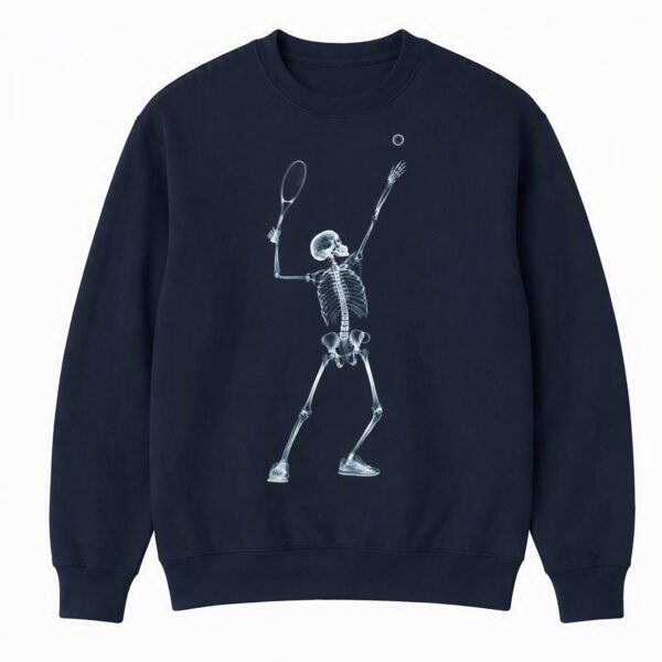 Skeleton Racket Player Sweatshirt