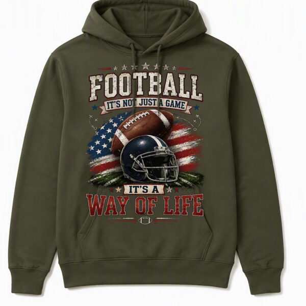 Football Way of Life Hoodie