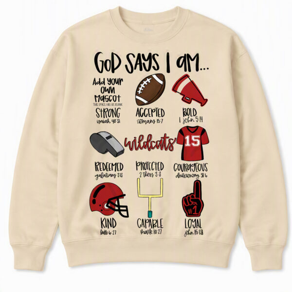 Football Faith & Spirit Sweatshirt
